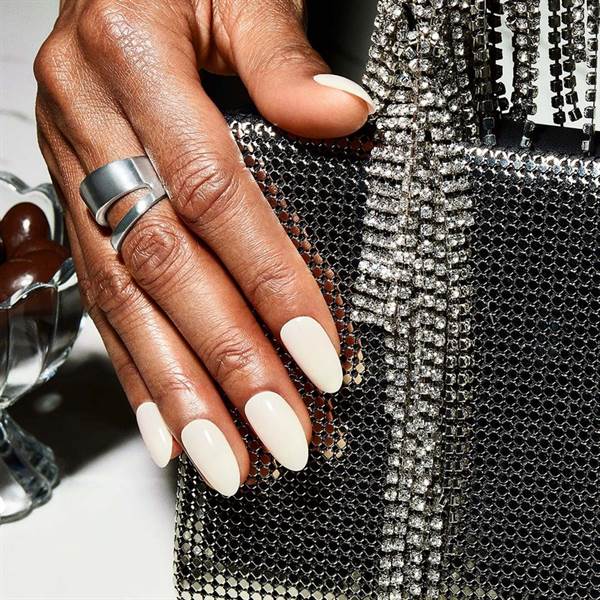 SMALTO CND VINYLUX White Button Down